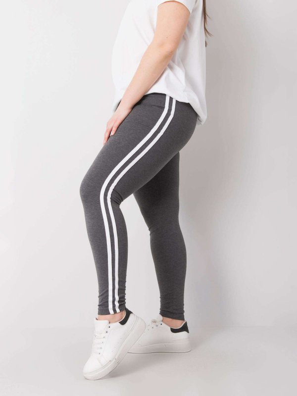 Leginsy-RV-LG-6302.53-ciemny szary rozmiar - 2XL