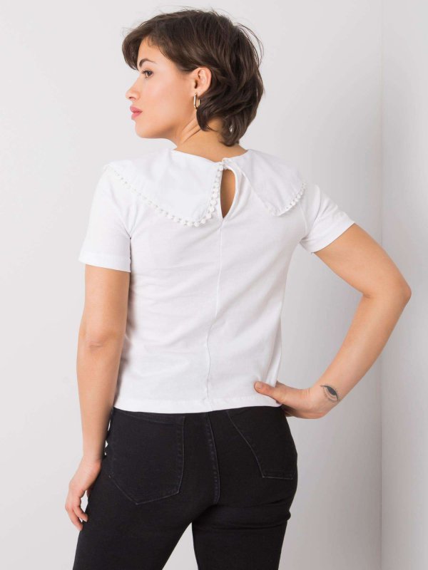 T-shirt-157-TS-6475.92-biały rozmiar - S