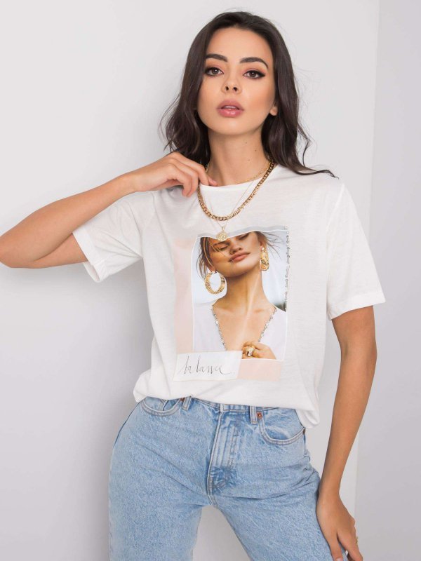 T-shirt-PM-TS-SS21TX14.19-biały rozmiar - L