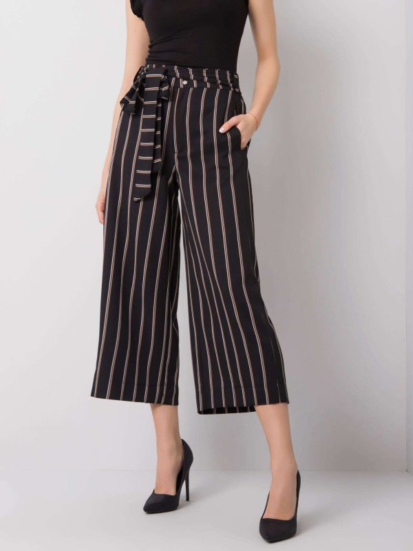 Spodnie-CHA-SP-0430.41P-czarno-beżowy rozmiar - L/XL