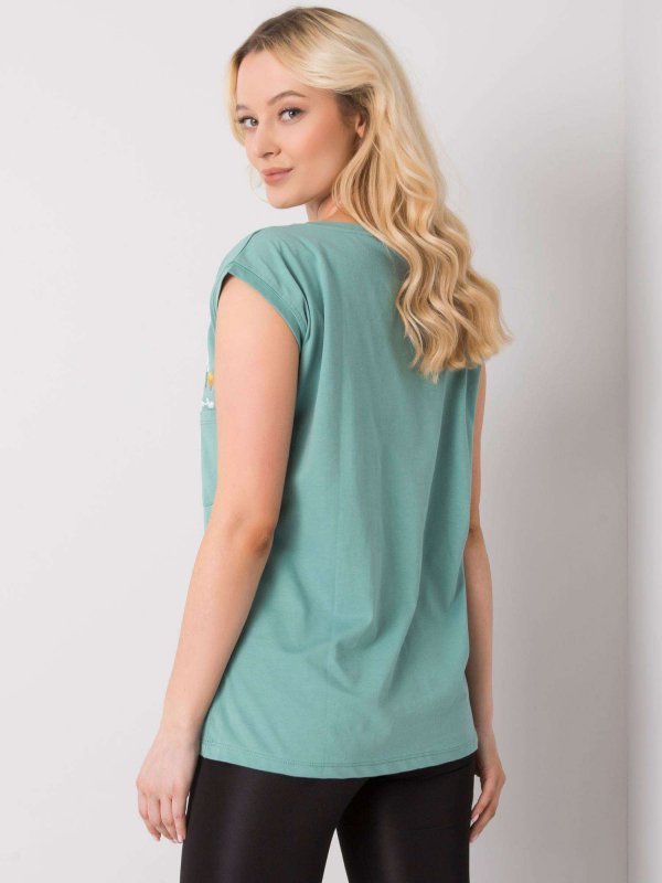 Bluzka-FA-BZ-7157.19-pistacjowy rozmiar - ONE SIZE