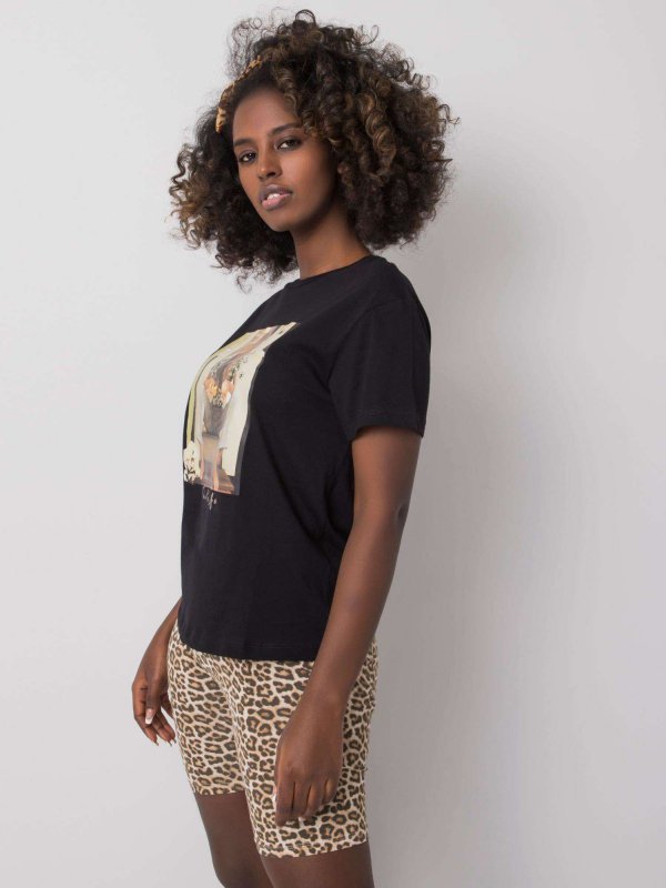T-shirt-PM-TS-SS20HS152.06-czarny rozmiar - M