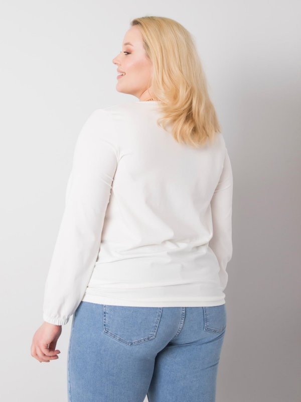 Bluzka-RV-BZ-6332.53P-ecru rozmiar - 2XL
