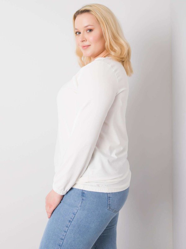 Bluzka-RV-BZ-6332.53P-ecru rozmiar - 3XL