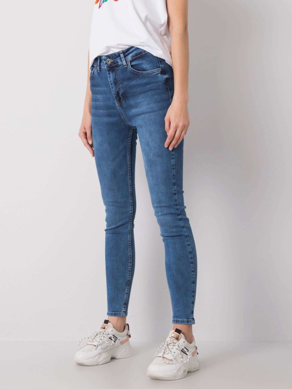 Spodnie jeans-334-SP-201.61P-ciemny niebieski rozmiar - 26