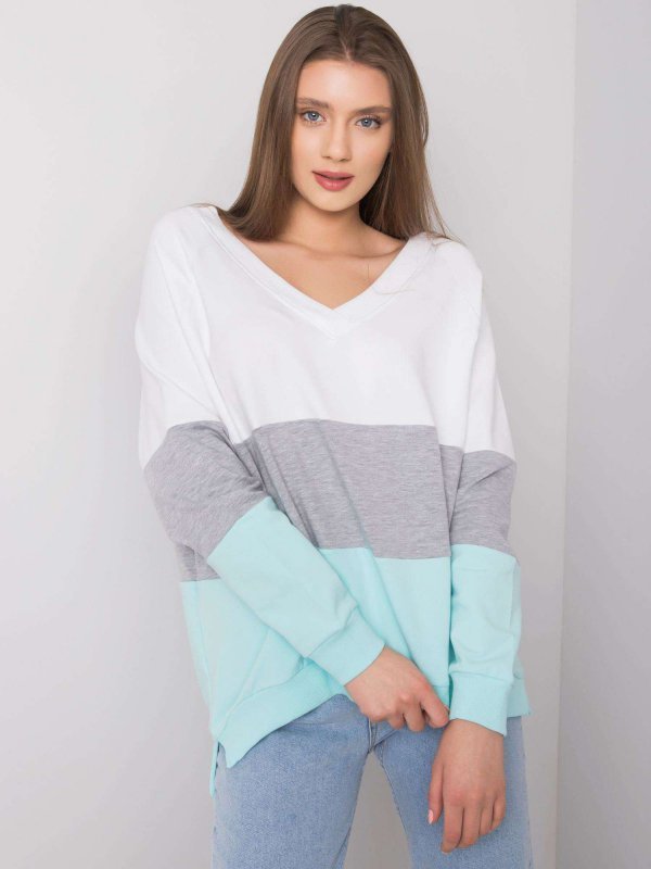 Bluza-RV-BL-5972.07-biało-szary rozmiar - L/XL