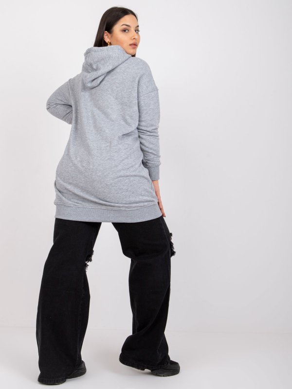 Bluza-RV-BL-6338.19X-szary rozmiar - XL