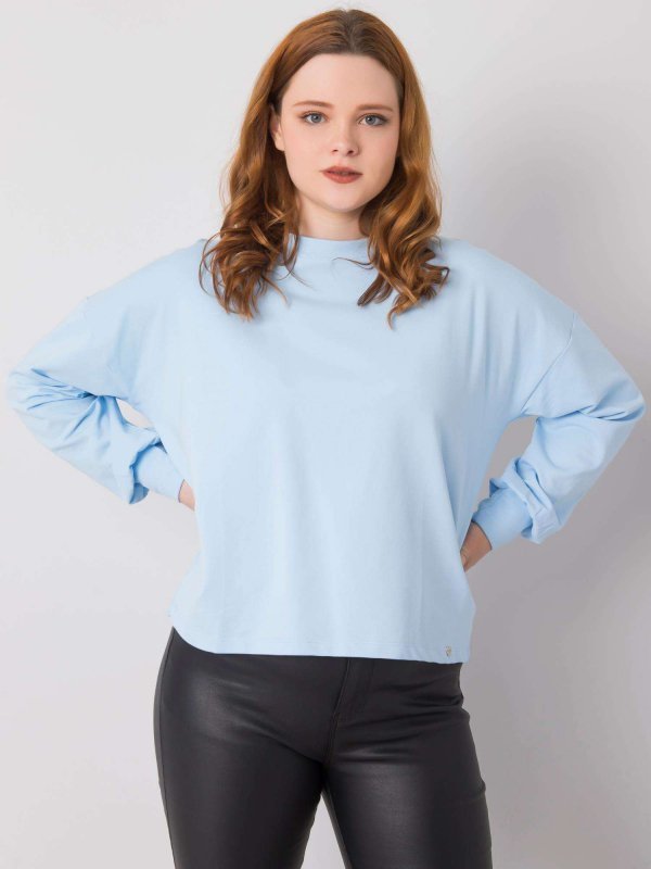 Bluza-RV-BL-6317.94-jasny niebieski rozmiar - XL