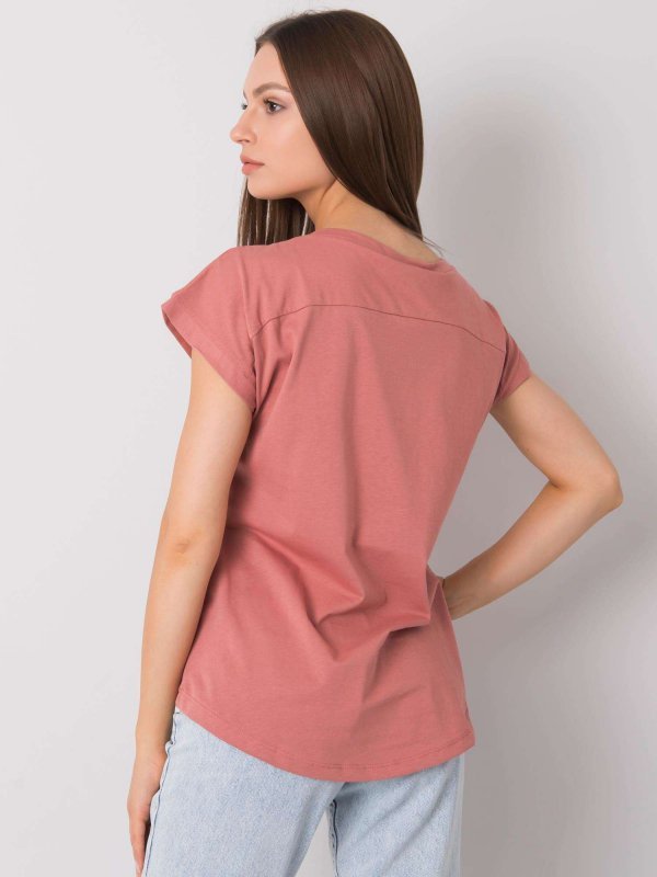 T-shirt-FA-TS-7137.29P-ciemny różowy rozmiar - ONE SIZE