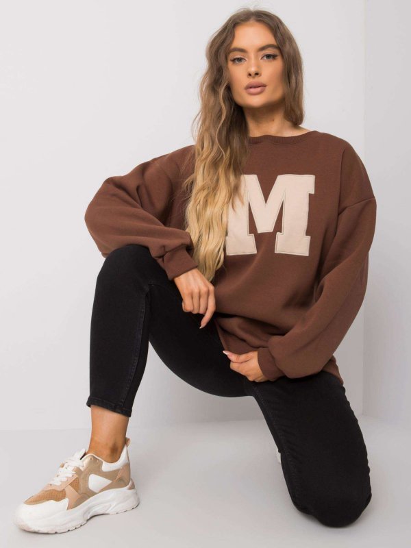 Bluza-EM-BL-617-1.34X-brązowy rozmiar - L/XL