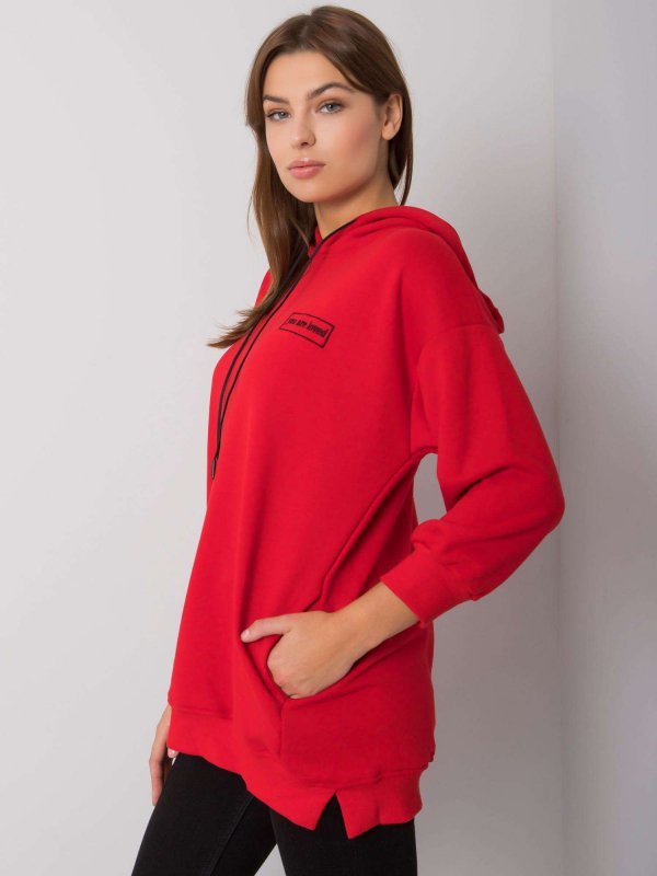 Bluza-RV-BL-6935.18P-czerwony rozmiar - ONE SIZE