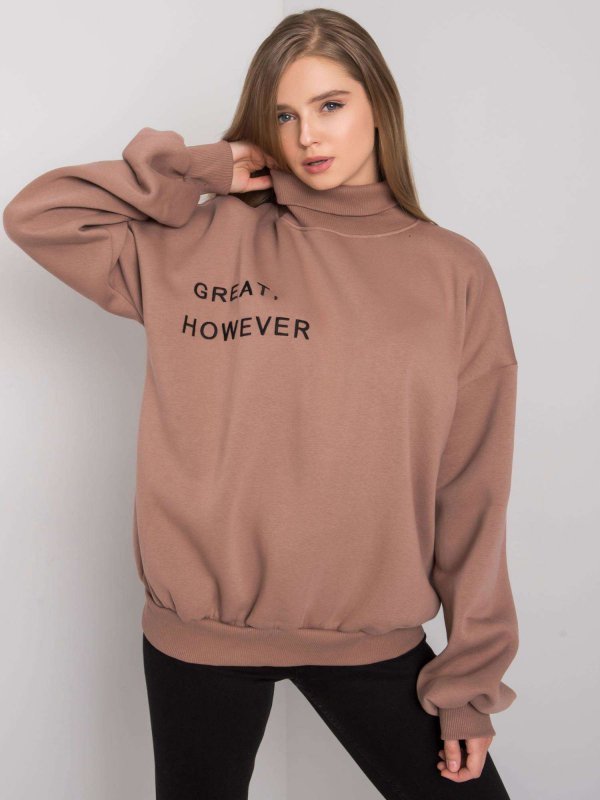 Bluza-EM-BL-649.23X-brązowy rozmiar - S/M