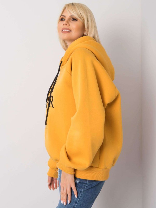 Bluza-EM-BL-651/3.39X-ciemny żółty rozmiar - S/M