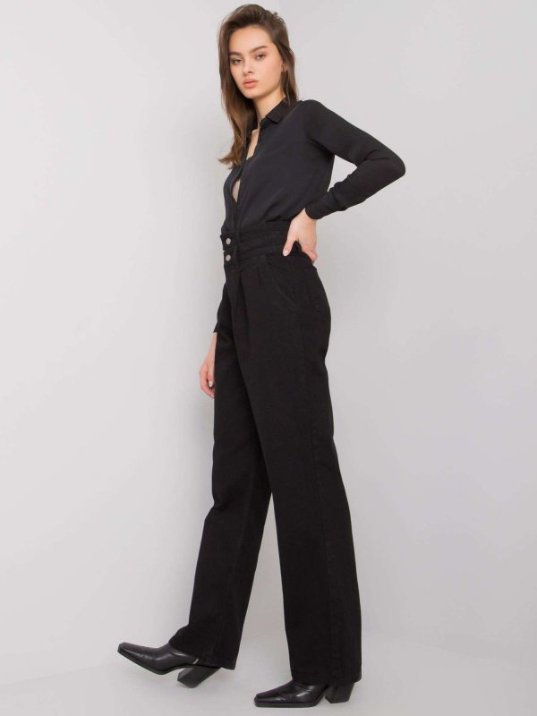 Spodnie jeans-MR-SP-306.23-czarny rozmiar - 25