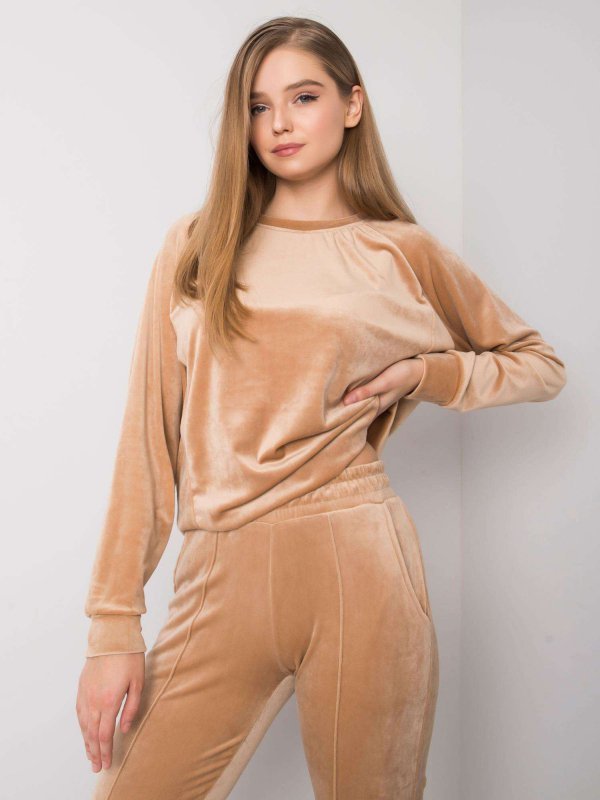 Komplet-FA-KMPL-7355.36X-beżowy rozmiar - L/XL