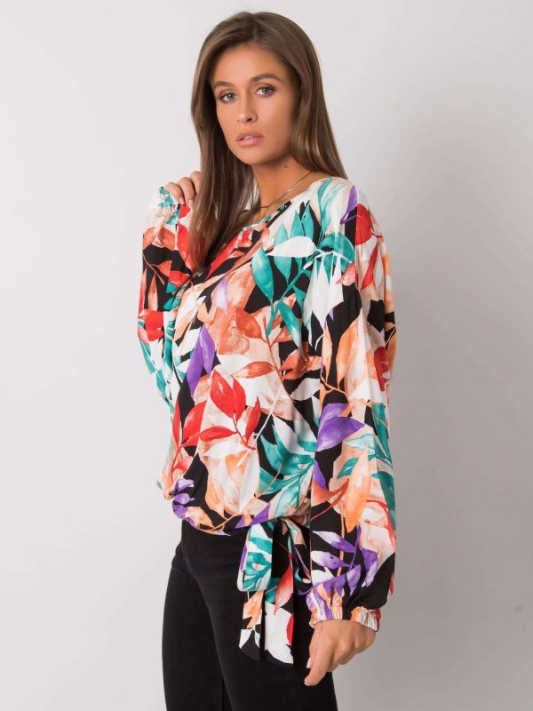 Bluzka-EM-BZ-001N-4.75P-wielokolorowy rozmiar - ONE SIZE
