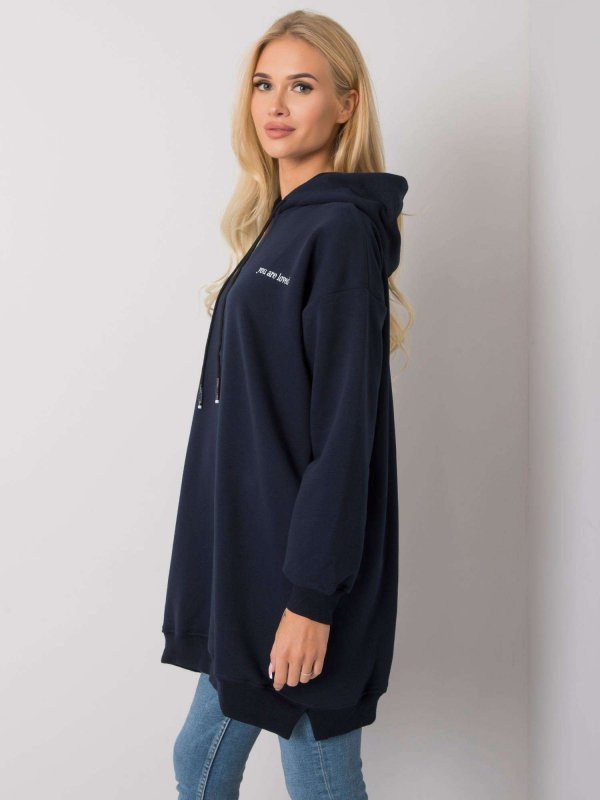 Bluza-RV-BL-7097.26-granatowy rozmiar - ONE SIZE