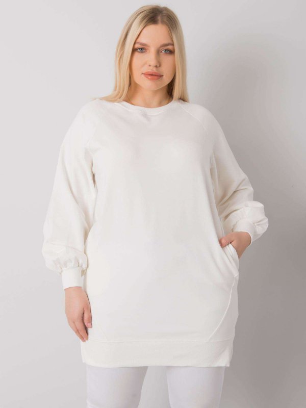 Bluzka-RV-BZ-7227.95-ecru rozmiar - ONE SIZE