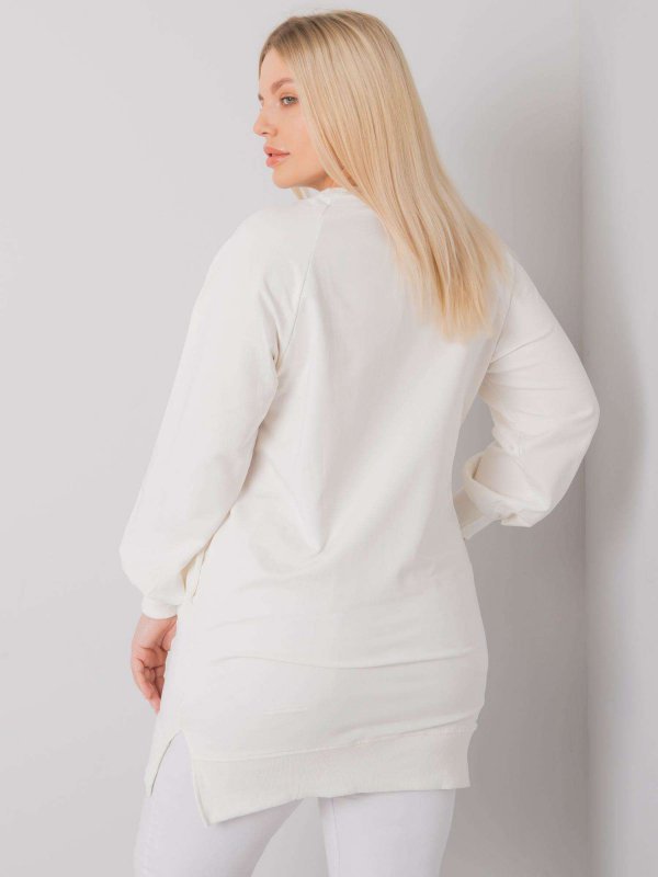 Bluzka-RV-BZ-7227.95-ecru rozmiar - ONE SIZE