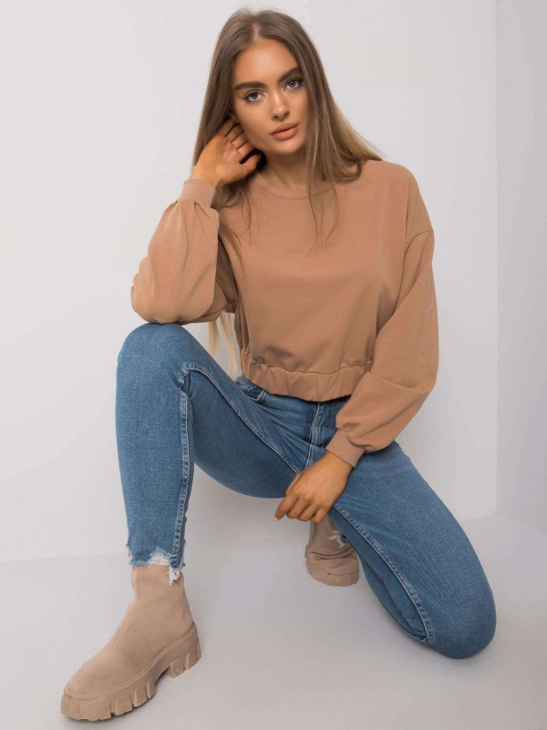 Bluza-RV-BL-7252.31P-camelowy rozmiar - L/XL