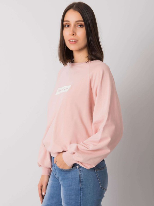 Bluza-RV-BL-7270.20-jasny różowy rozmiar - ONE SIZE