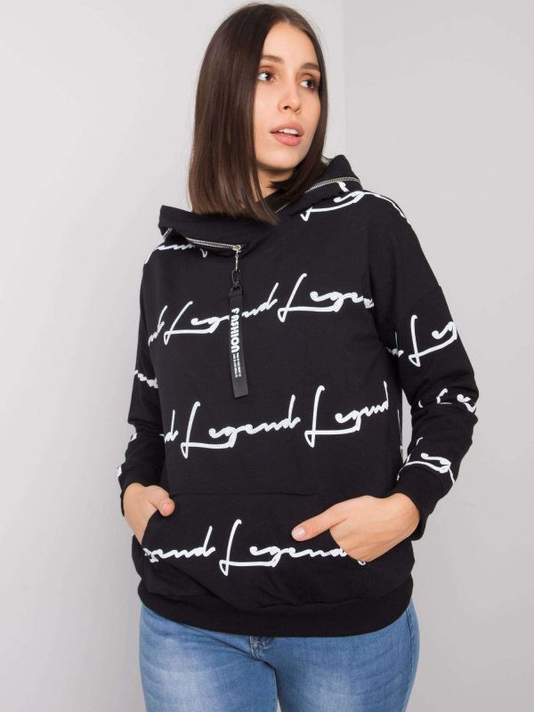 Bluza-RV-BL-7127.27-czarny rozmiar - ONE SIZE