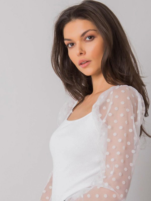 Bluzka-RV-BZ-7339.81P-biały rozmiar - L/XL