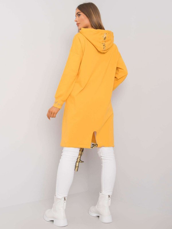 Bluza-RV-BL-6782.91-ciemny żółty rozmiar - S/M