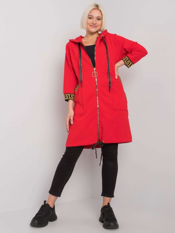Bluza-RV-BL-6792.02P-czerwony rozmiar - S/M