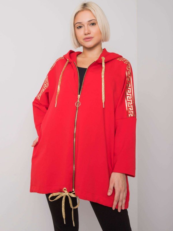Bluza-RV-BL-6781.08P-czerwony rozmiar - L/XL