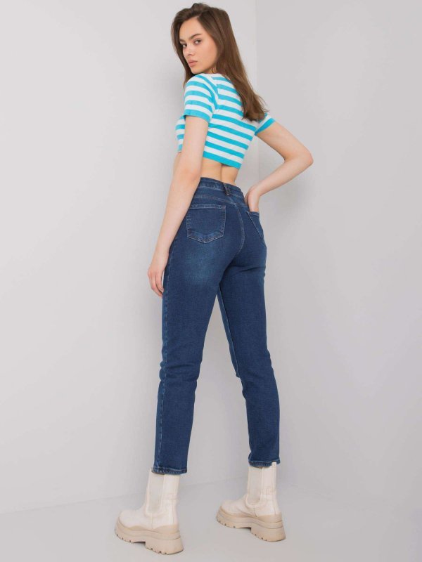 Spodnie jeans-MR-SP-5326.41-ciemny niebieski rozmiar - 36