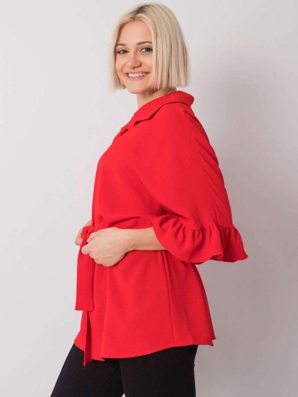 Bluzka-CHA-BZ-3576.25-czerwony rozmiar - S/M
