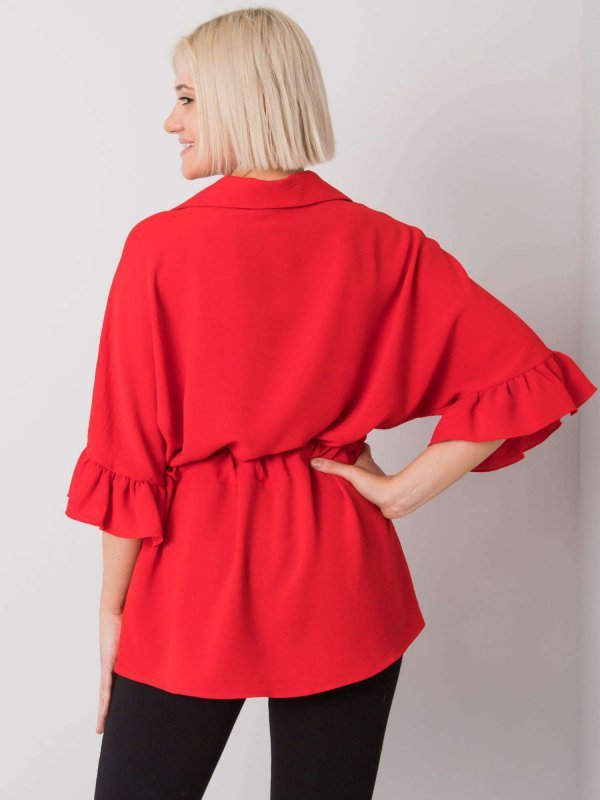 Bluzka-CHA-BZ-3576.25-czerwony rozmiar - S/M