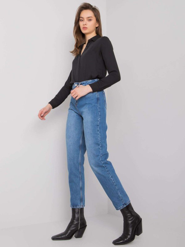 Spodnie jeans-MR-SP-5104-2.21-niebieski rozmiar - 28
