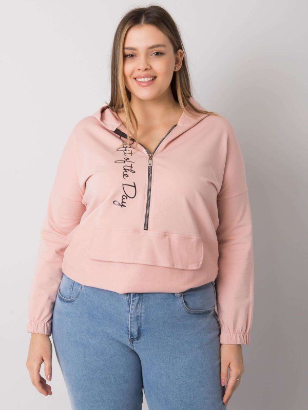 Bluza-RV-BL-7179.27-jasny różowy rozmiar - ONE SIZE