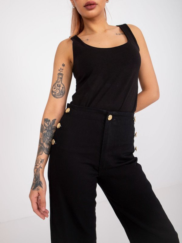 Spodnie jeans-RO-SP-PNT-N04.34-czarny rozmiar - 40