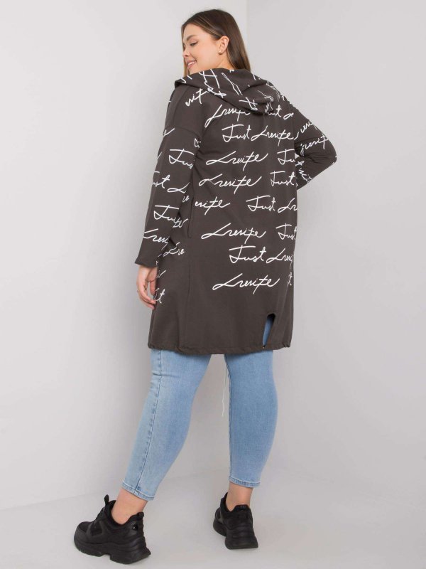 Narzutka-RV-NA-6892.11P-ciemny khaki rozmiar - ONE SIZE