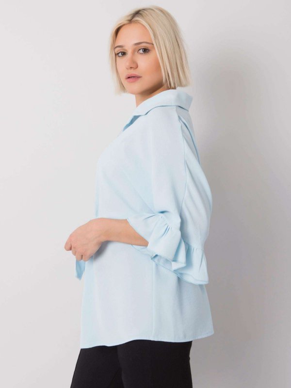 Bluzka-CHA-BZ-3576.25-jasny niebieski rozmiar - L/XL