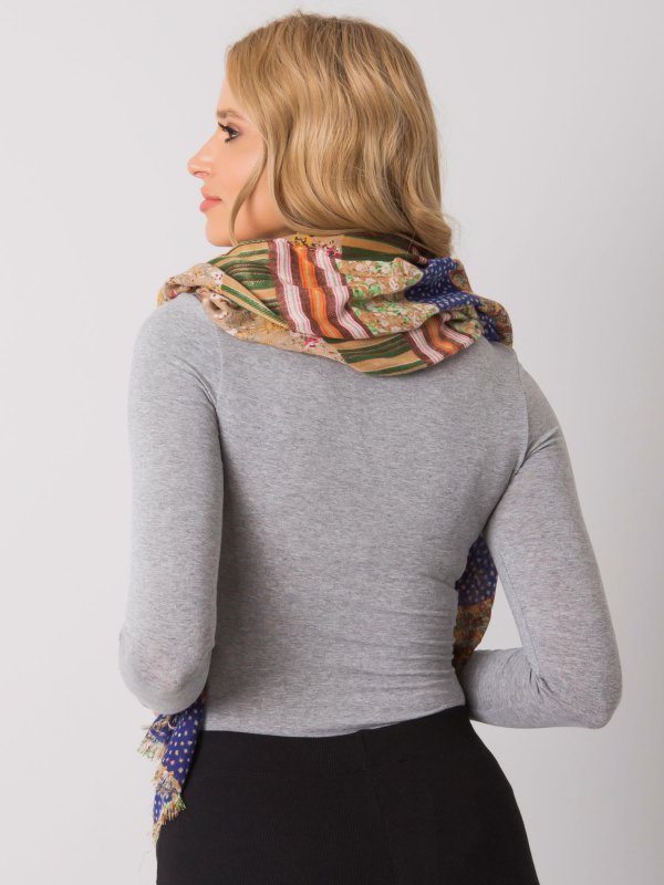 Chustka-AT-CH-BF48139-ciemny bezowy rozmiar - ONE SIZE