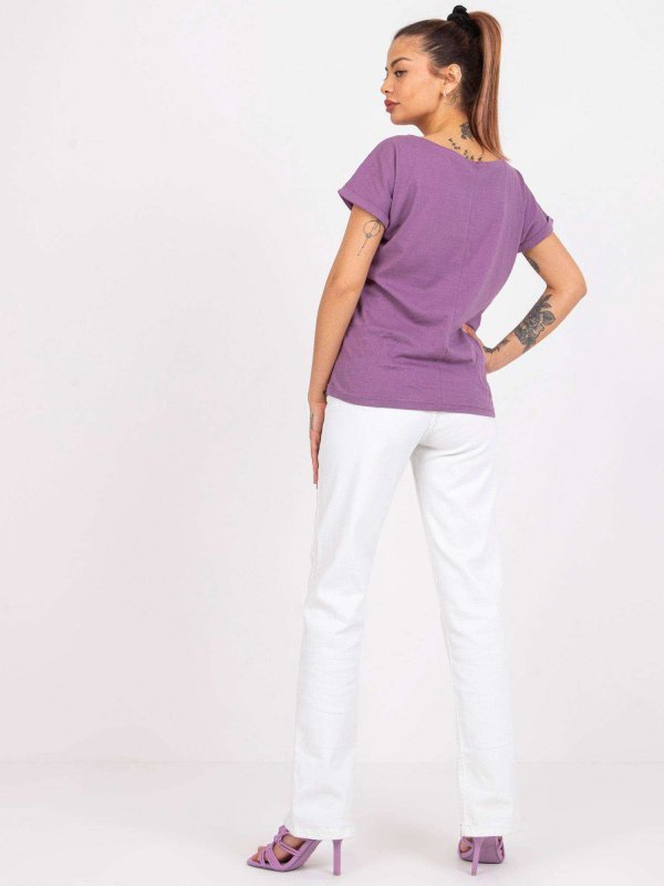 T-shirt-TW-TS-1001.30X-fioletowy rozmiar - S