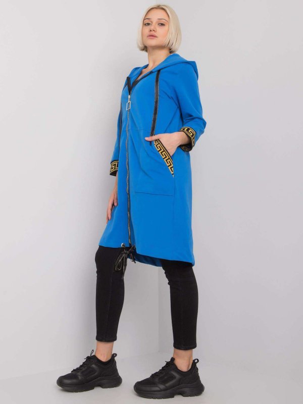 Bluza-RV-BL-6792.02P-ciemny niebieski rozmiar - S/M
