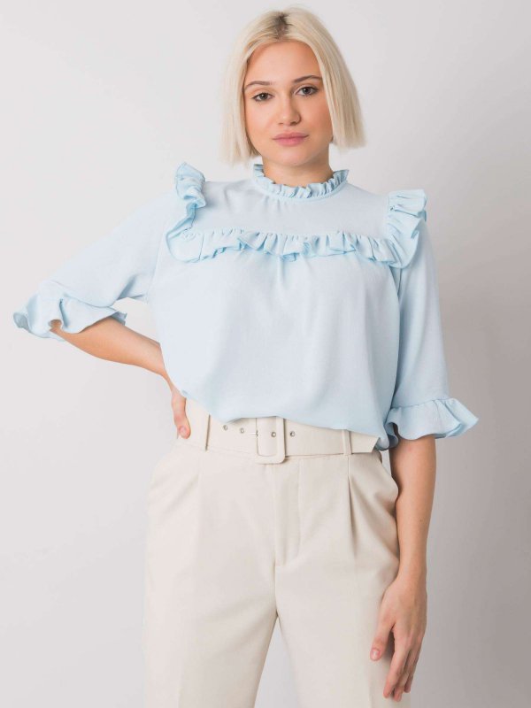 Bluzka-CHA-BZ-3312.30-jasny niebieski rozmiar - S/M