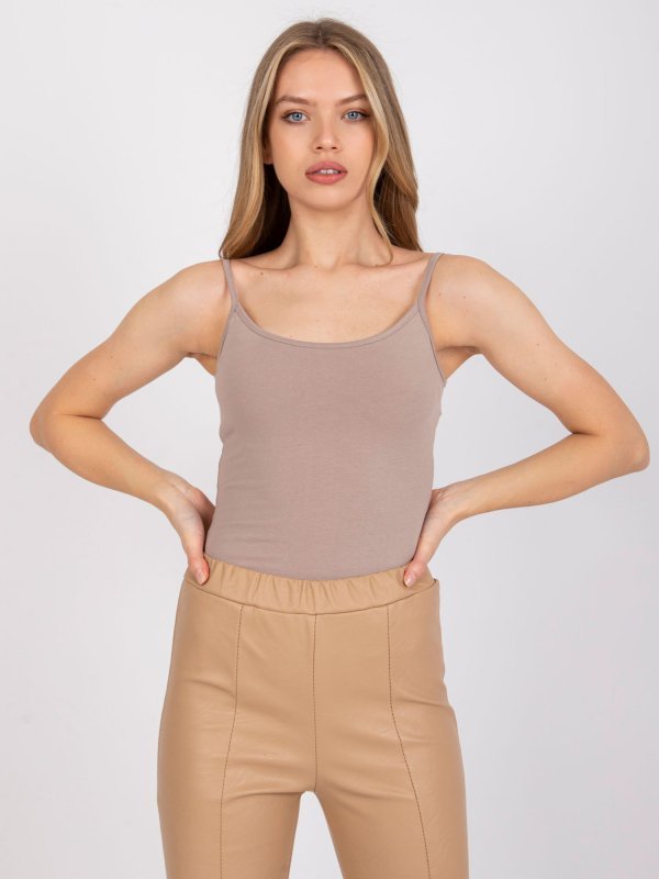 Top-RV-TP-7540.04-ciemny bezowy rozmiar - M
