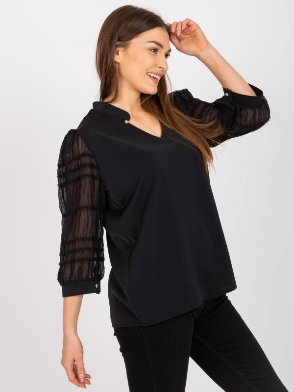 Bluzka-LK-BZ-508825.01X-czarny rozmiar - ONE SIZE