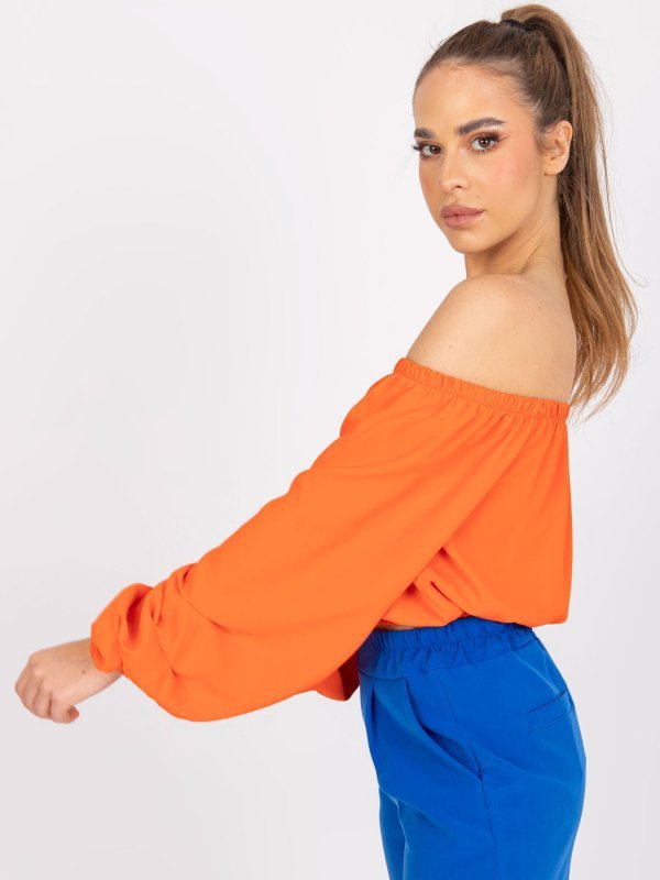 Bluzka-DHJ-BZ-6816.57-pomarańczowy rozmiar - ONE SIZE