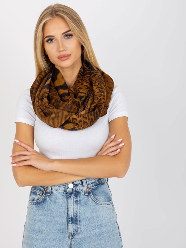 Komin-AT-KM-S-6162-camelowy rozmiar - ONE SIZE