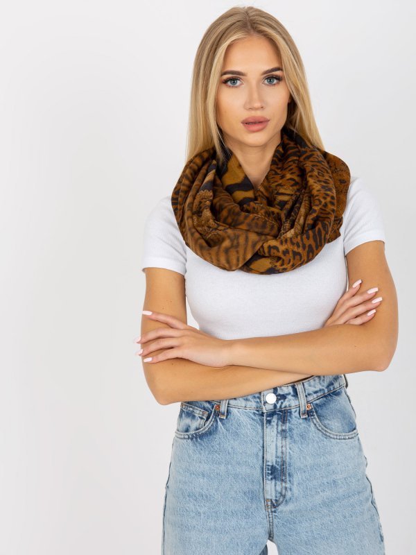 Komin-AT-KM-S-6162-camelowy rozmiar - ONE SIZE