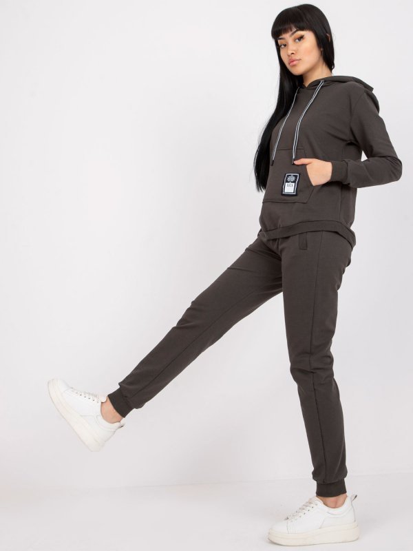 Komplet-RV-KMPL-7754.11-ciemny khaki rozmiar - S/M