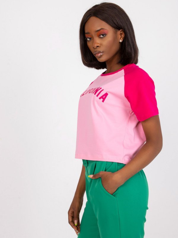 T-shirt-FA-TS-7708.44-fuksjowy rozmiar - ONE SIZE