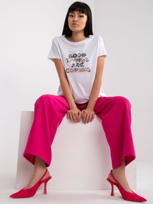 T-shirt-TO-TS-20151-3.17P-biały rozmiar - M